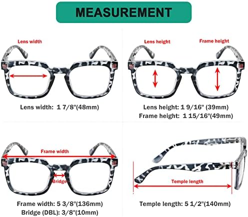 Очила за четене Eyekepper 5-pack за жените за Четене - Женски Ридеры +3,75