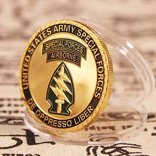 САЩ Златна Възпоменателна Монета Военен Разговор с Колекционерска стойност Армейските Фанатские Подаръци