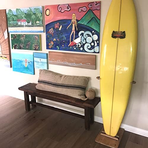 Бамбук поставка за дъски за сърф COR Surf | Premium-Рафтове за демонстрации на дъската