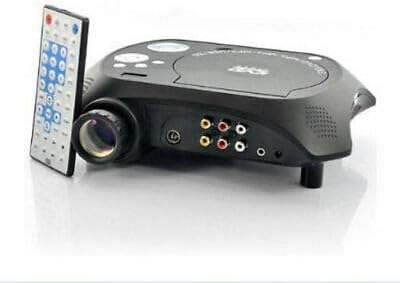 Мултимедиен Проектор led с, DVD плеър, Шрайбпроектор 480x320 60 Люмен100:1