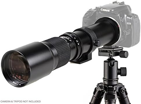 Обектив Nikon D40x с ръчно Фокусиране Висока мощност 1000 мм