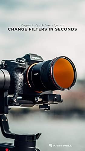 Магнитна Система за Бърза смяна на Freewell 95 мм Glow Mist 1/8 Филтър Камера + Магнитна Делото
