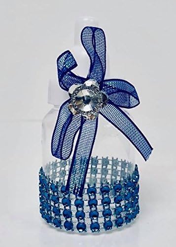 Бутилка за детската душа, Украсена с принтом Royal Blue, Наполняемая - 10 броя
