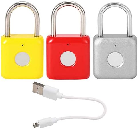 YCZDG USB Бесключевой Заключване с Пръстови Отпечатъци, Брави за Сигурност против кражба, за Разпределителната кутия, Разтегателен Кабинет, Бесключевой замък (Цвят: B)