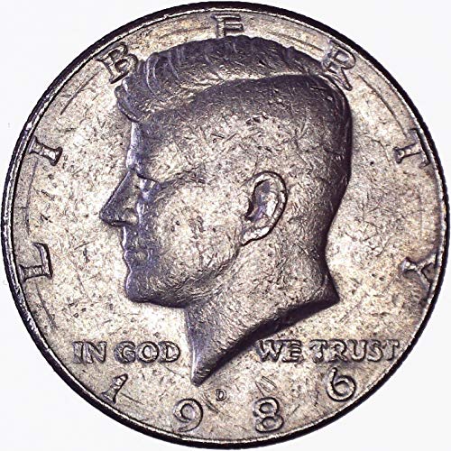 1986 Панаир името на Гд Кенеди за Полдоллара 50 цента