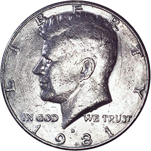 1981 Г. Кенеди Полдоллара 50 цента е Много Добре