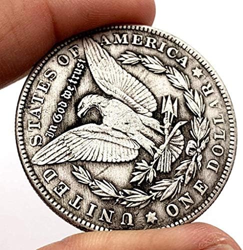Монета на Повикване 1921 Блуждающая Монета Череп и Кости Pirate Медни Стара Сребърна Възпоменателна Монета за Домашен интериор на