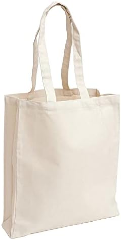 Празни Холщовые чанти-тоут - 12 опаковки, търговия на Едро, Библиотеки Малки Многократна употреба Еко-Приятелски обикновена Торбички