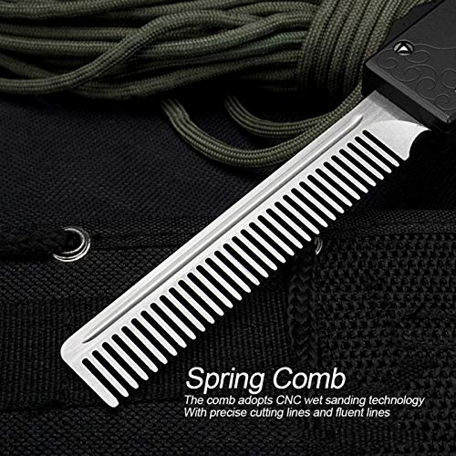 Сгъваема четка за коса Автоматична Бутон Четка Spring Jump Brush Имат Удобна четка за коса за Ежедневна употреба за Стайлинг на