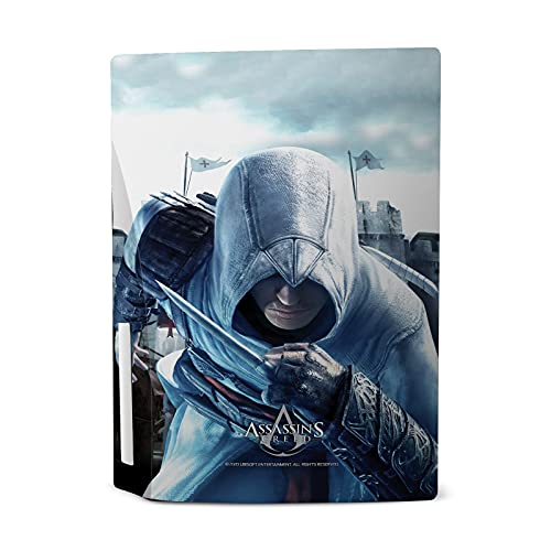 Дизайн на своята практика за главата Официално Лицензиран Assassin ' s Creed Altaïr Hidden Blade Key Art Винил Front панел Детска Стикер на кожата е Съвместима с конзолата на Sony PlayStation 5 PS