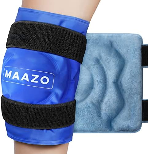 Обвиване на тялото с лед за облекчаване на болката в коляното MAAZO за многократна употреба пакет с лед за гореща и студена терапия