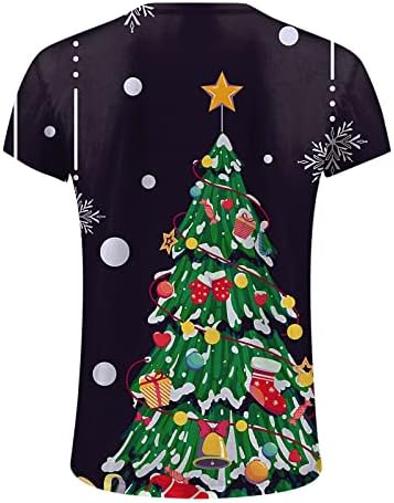XXBR Коледни мъжки тениски Solider с къс ръкав, Забавни коледни тениски с Принтом Дядо Коледа, Спортни спортни Панталони графични Тениски