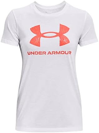Женска тениска Under Armour е в Спортен стил с графичен дизайн и кръгло деколте с къс ръкав