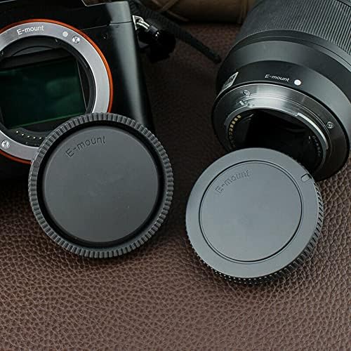 Капакът на корпуса TECKEEN и Задната Капачка на обектива на Камерата за Sony A6300 A6000 A6400 A7R2 A7M3 ILDC