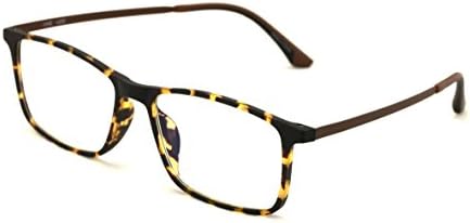 TR90 /w Гъвкави очила за четене във формата на правоъгълник от титан B - AR с Антирефлексно покритие - Компютърни