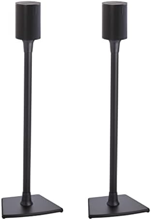 Безжична поставка Sanus за високоговорители Sonos Era 100™ - Двойка (черен) |, Идеална стойка за лесен и надежден монтаж на нови