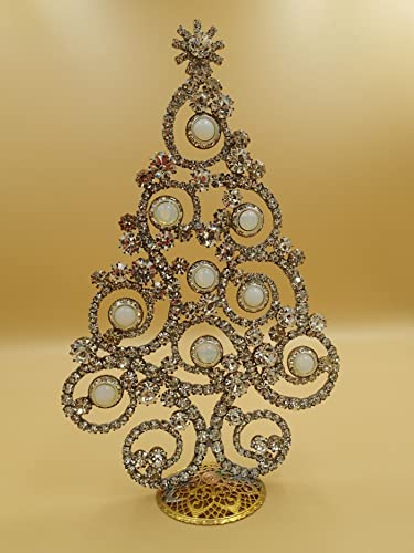 Стилна Коледна елха (Прозрачен), Луксозно украсата на елхата на рождественском плот