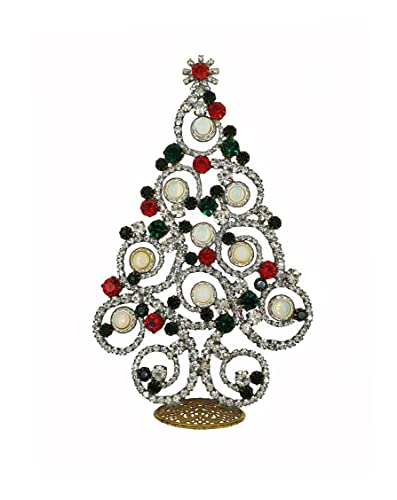 Стилна Коледна елха Празнични цветове), Луксозно украсата на елхата, за коледната трапеза