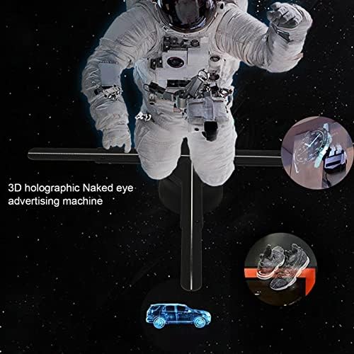 3D Холограма Рекламна Машина, 3D Дисплей вентилатор с Голограммой, WiFi Връзка 100-240 720 об/мин, Вградени 8G 512 Ламповых топки